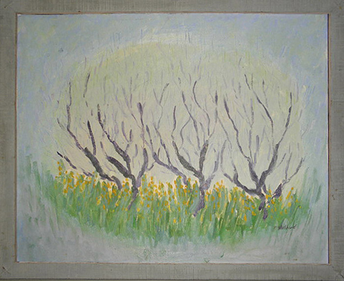 09 Three Trees in Spring