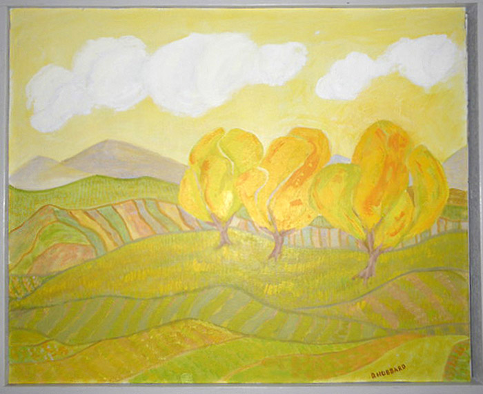 24 Three Trees White C0024